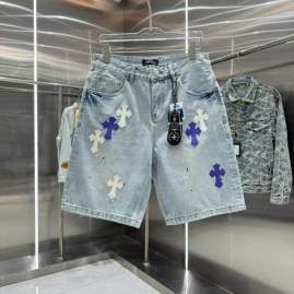 Picture of Chrome Hearts Jeans Short _SKUChromeHeartsM-2XLhgntx168801